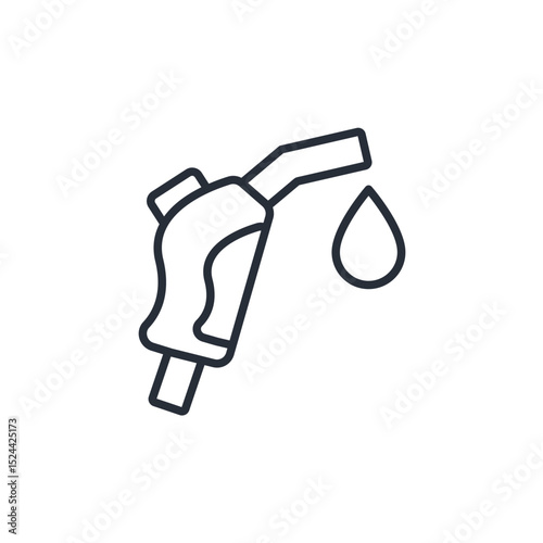 fuel pump icon collection .design style with background