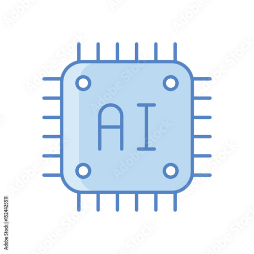 Artificial Intelligence Icon vector