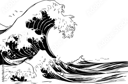 Raging ocean waves coastal shoreline black and white dynamic environment artistic viewpoint nature's power