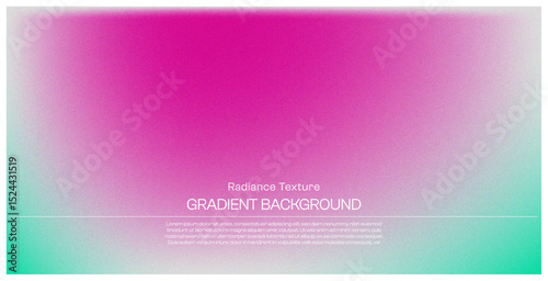 Radiant Gradient Texture: A captivating and minimalist gradient backdrop, bathed in vibrant hues of pink and turquoise. creating a visual symphony of smoothness and depth.