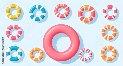 Floating tube, Inflatable tube, Pool float, Swim ring, Lifebuoy, Water float tube, Summer float, Floating ring, Beach float, Floating donut, Inflatable swim ring, Pool toy, Swimming tube, Floatie, Wat