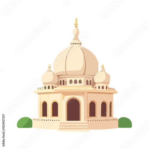 Refined 3D Roman Dome Palace 