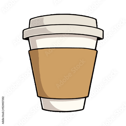 Simplified Coffee Mug Icon