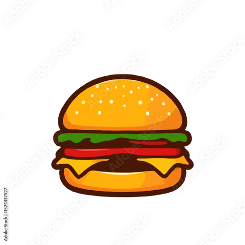 Simplified 3D Hamburger Icon Design