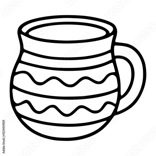 Mexican Atole Illustration