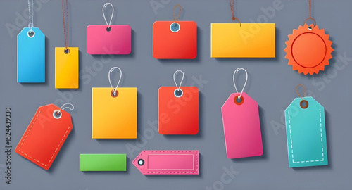 modern price tag set, minimal price labels, clean price tag design, flat price tags, simple price labels, geometric price tags, sleek sale labels, minimal retail tags, contemporary price tags, UI styl