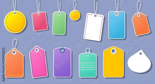 price tag set, price tags vector, sale price tags, discount tag collection, retail price tags, shopping tag set, product price labels, hanging price tags, blank price tags set, editable price tags, pr