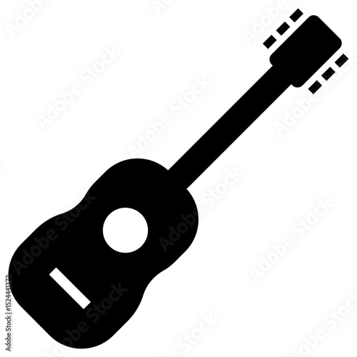 Ukulele, Mini Guitar Icon – Symbol of Tropical Music, Relaxation, and Acoustic Joy