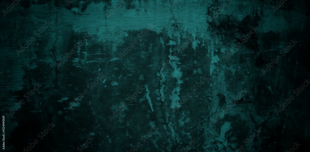 Fototapeta premium Rich dark green textured surface with grunge abstract details, evoking depth and rugged aesthetics. Perfect for backgrounds, artistic projects