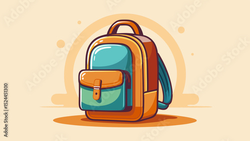 A trendy nude mini backpack stands upright, zipper slightly open. Perfect for travel or casual days, the soft leather and clean silhouette are highlighted clearly on the white background.

