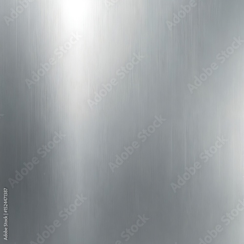 Sleek silver metal texture background with subtle reflections. Brushed steel, aluminium plate surface, industrial design, stainless shiny iron grey textured pattern. Abstract backdrop for tech,