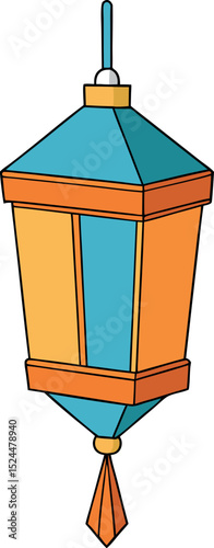 Hanging gas lantern

