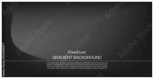 Abstract dark grey background with a subtle grain texture and a soft spotlight from above, creating a cinematic and dramatic stage for product display or presentation, modern vector illustration