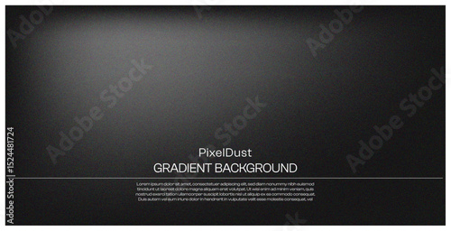 Abstract dark grey background with a subtle grain texture and a soft spotlight from above, creating a cinematic and dramatic stage for product display or presentation, modern vector illustration