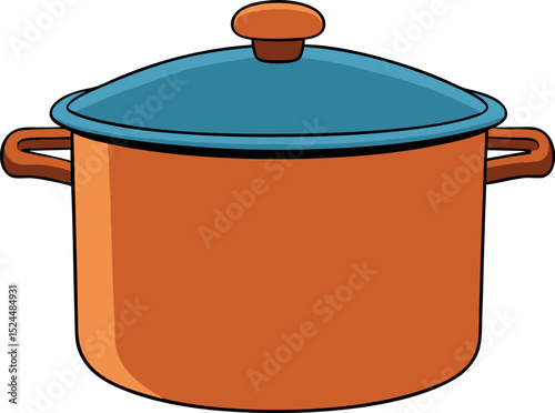 Dutch Oven Icon on Transparent Background
