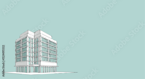 modern office building