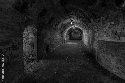 circular oven of a historic brick factory