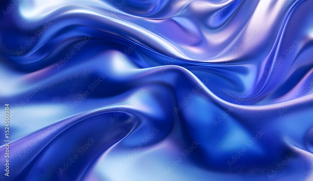 Obraz premium Cobalt blue gradient background
