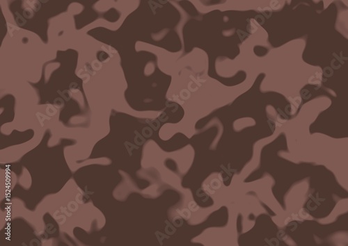 organic camouflage pattern-abstract military-inspired fluid texture in soft brown Tones 