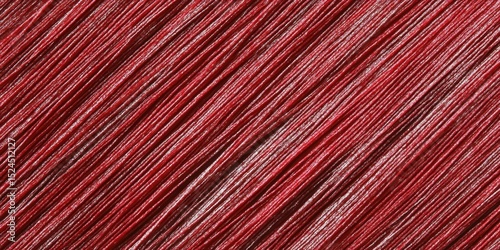Red Diagonal Textured Fabric