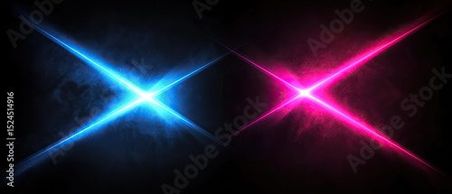 Dual Neon Light Burst
