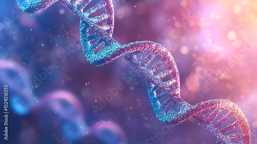 Gene Expression and Regulation Studies and copy space for text
