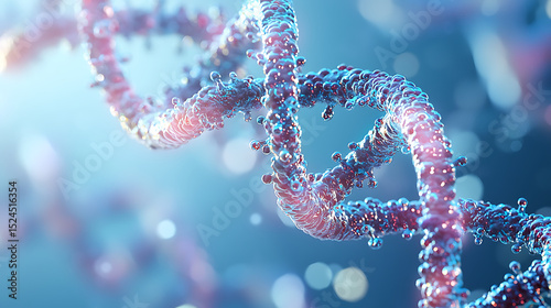 Gene Expression and Regulation Studies and copy space for text
