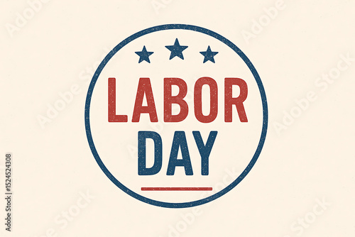 Labor day holiday celebration patriotic american workers