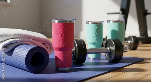Hydration and Fitness Stylish Tumblers for Your Workout Routine