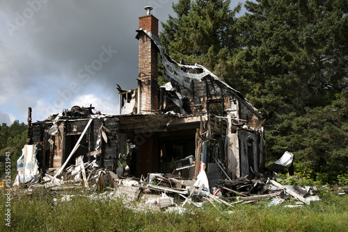 fire, house fire, 