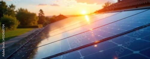 Close-up of a solar thermal panel absorbing sunlight, converting it into heat for domestic or industrial use Efficient, sustainable technology for renewable heating solutions , solar collector, tubes