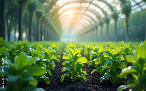 Modern agriculture with technology concept. High quality