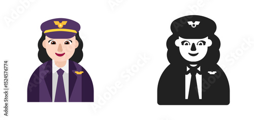 Pilot Dark Hair