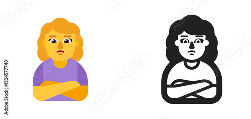 person with Arms Crossed