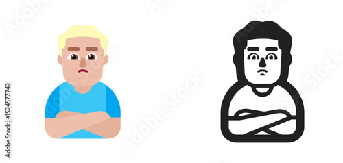 Person with Arms Crossed