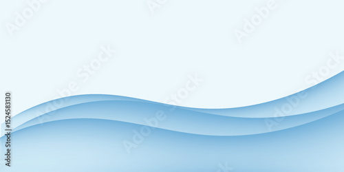Blue color background abstract art vector illustration