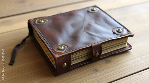 Antique Leather Journal: Vintage Book