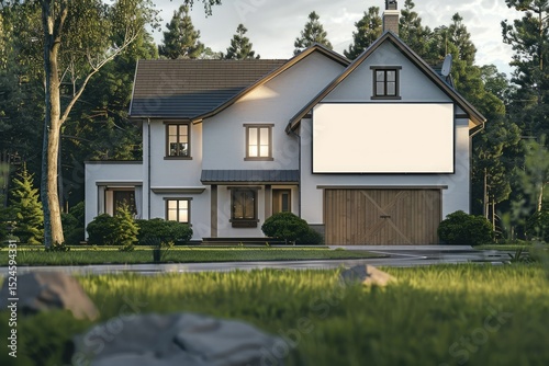 Ultra Quality Picture of House for Sale Banner or Instagram Post Template