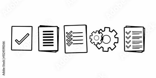 Professional checklist process workflow gear documents