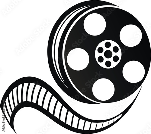 Classic Film Reel Icon