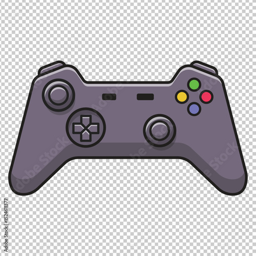 video game controller isolated