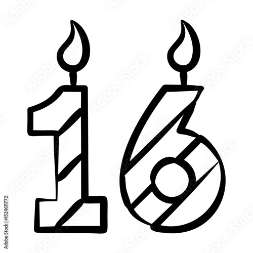 Sweet 16 Icon
