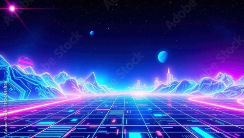 abstract blue background