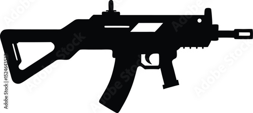 Gun Vector, KRISS Icon Vector Art