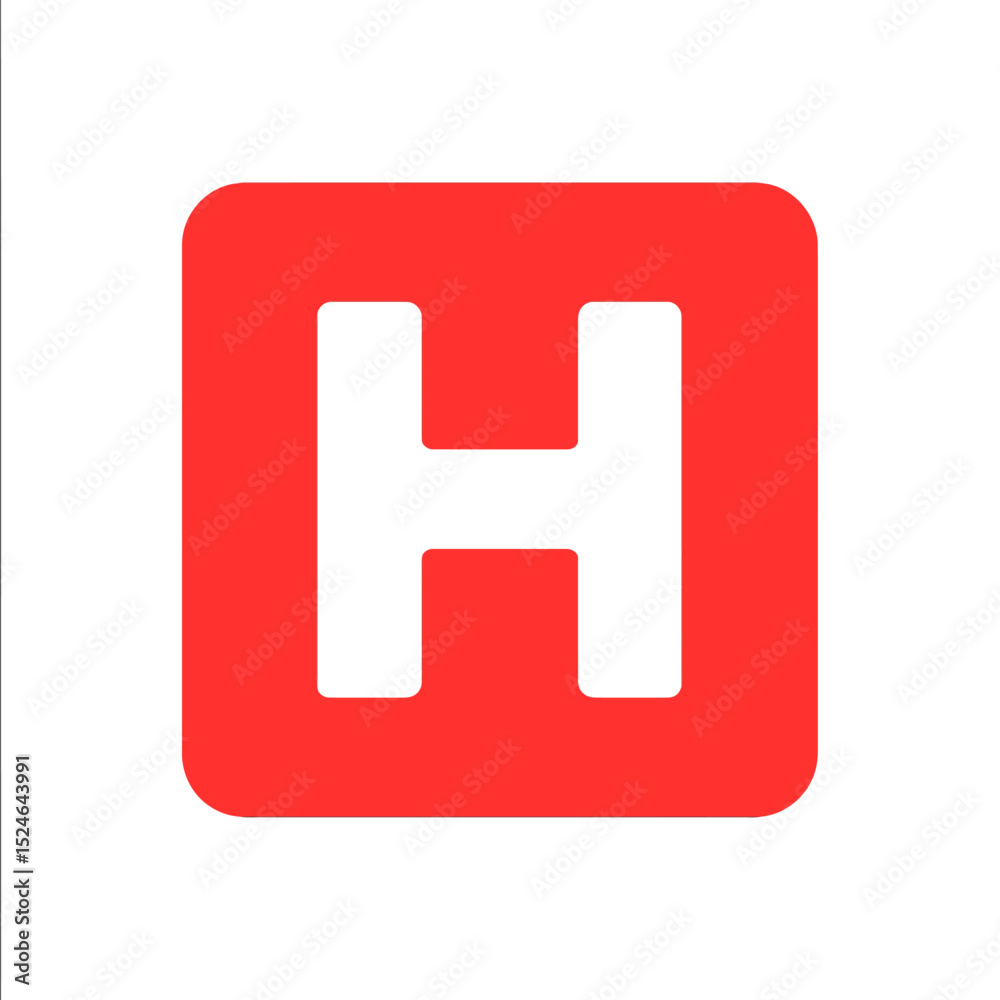 Fototapeta premium Red glossy 3D medical cross symbol vector illustration for health and first aid web buttons