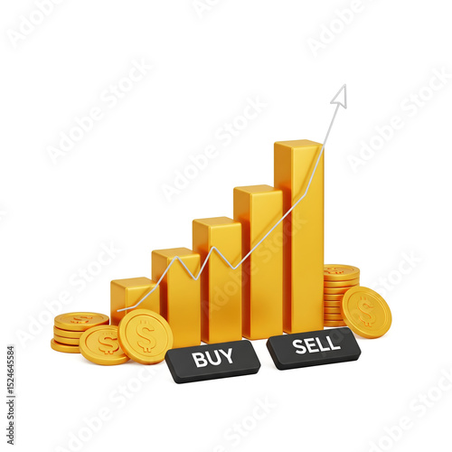 Gold Investment Growth: Buy & Sell Chart