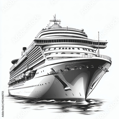 Cruise Ship Ocean Voyage Travel.