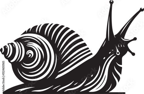 snail on the road, snail vector illustration, snail vector illustration icon