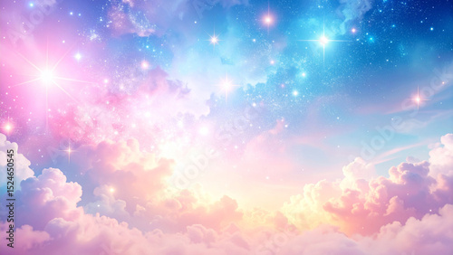 ファンシーな空の背景