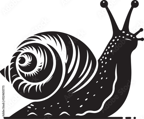 snail on the road, snail vector illustration, snail vector illustration icon